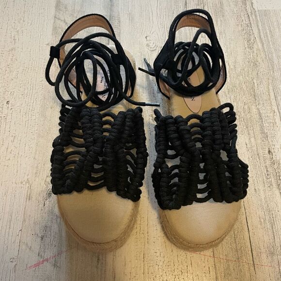 Adele Altman Platform Sandals Size 7 - Picture 2 of 5